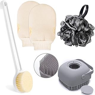 Set of 5 TDNA corporal exharators | Exfoliating gloves and gloves.. DIAYTAR NIGERIA: Making online shopping accessible to all Nigerians with our affordable platform.