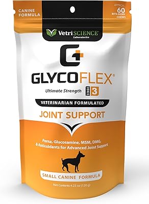 Vetriscience glycoflex 3 Support of hips and articulations by maximum force for small.. Get access to thousands of affordable products only on DIAYTAR Nigeria.