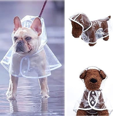 Impermeable for transparent white pets size m waterproof clothing.. Shop easy, pay less, get it fast — with DIAYTAR Nigeria.