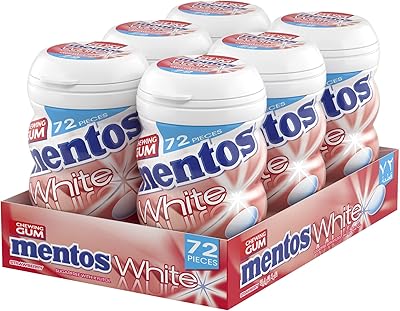Gum flavored with white mint strawberries, 72 without sugar - package of 6.72 x 6.. Affordable choices, delivered fast — that's the DIAYTAR Nigeria promise.
