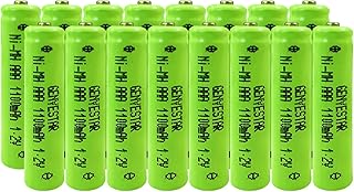 Rechargeable solar batteries AA NIMH 1.2 V High capacity 1,100 MAH Triple A preloaded nickel hydride for solar lamp, keyboard, mouse, low car lamp.. DIAYTAR NIGERIA revolutionizes online shopping with competitive prices and reliable 5-8 day delivery.