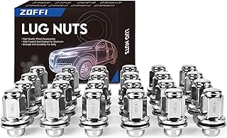 ZOFFI 24PCS M12X1.5 Chrome dishes nuts-1.87 \ "(48mm) Height 13/16 \" Hexagonal replacement for Toyota Tacoma 4 Runner Sr5 Pre-Runner TRD off-road limited aftermarket Wheel.. Your complete retail destination, DIAYTAR NIGERIA combines extensive variety with prompt delivery.