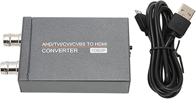 AHD/TVI/CVI/CVBS converter to HDMI, Full HD 720p/1080p/3MP/4MP/8MP/8MP video adapter converts HDMI Video signals TVI CVI Ahd CVBS in HDMI for HDTV DVR monitors... Browse, shop, and receive — DIAYTAR Nigeria keeps it simple.