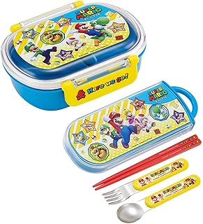 Bento Super Mario Box for children - Japanese lunch box set of 355 ml with spoon, fork and chopsticks in a bag (Super Mario Bento, spoon).. Discover more ways to save — every day on DIAYTAR Nigeria.