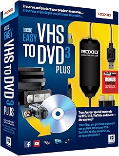Video converter Roxio Easy VHS to DVD 3 Plus for PC.. You shop, we deliver — quick and easy with DIAYTAR Nigeria.