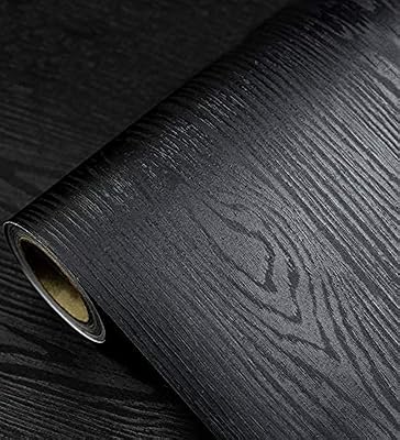Black wood wallpaper Size 45 cm x 300 cm Removable wallpaper Sticker for cabinet and wall decoration.. Discover endless shopping possibilities at DIAYTAR NIGERIA, with budget-friendly prices and reliable delivery.