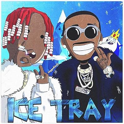 Magnificent Quavo & Lil Yachty collection - Display on canvas with tray.. Shop smarter, not harder with DIAYTAR NIGERIA - thousands of products at your fingertips with affordable delivery.