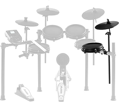 Alice Drums Nitro mesh extension kit - Nitro mesh electric battery battery kit with battery pad in double zone and cymbals 10 ".. DIAYTAR NIGERIA: Where affordability and variety come together with nationwide 5-8 day delivery.