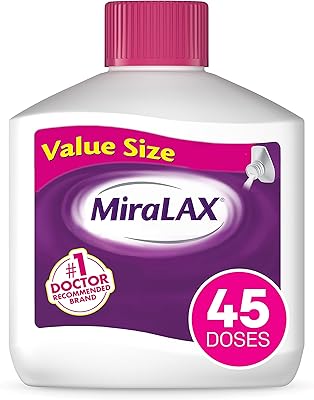 Miralax Laxative Powder For Mary Relief of Constipation, brand n ° 1 recommended by doctors, 45 PEG 3350 portions, without stimulant, softens the seat.. Discover why thousands choose DIAYTAR NIGERIA for affordable products delivered in less than a week.