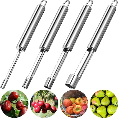 CASTOWAVE Ocutor of multifunction fruit in stainless steel with serrated blade to pit the pears.. DIAYTAR NIGERIA promises affordability and variety with every purchase, delivered in 5-8 days.