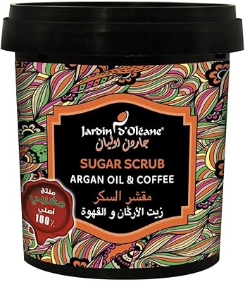 Garden olean sugar scrub - moisturizer and exfoliating body, face, hands and feet (argan oil and coffee).. DIAYTAR NIGERIA: Your one-stop e-commerce destination with affordable prices and nationwide delivery in 5-8 days.