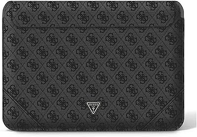 Guess 4g triangle pc case, 16 inch size, black, 1.. DIAYTAR NIGERIA revolutionizes online retail with our extensive selection and dependable shipping service.