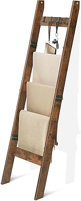 Haswanery coverage scale - Bedroom, decorative wooden duvet support with 4 removable hooks, farm scale at 5 levels for bathroom and living room, rustic and black brown.. DIAYTAR Nigeria is your reliable online shopping destination offering an extensive range of products across all categories. Enjoy fast nationwide delivery in just 5 to 8 days and some of the lowest prices in the market.