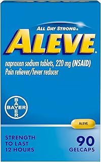 Aleve Naproxen sodium antaler gel capsules - 90 units, 90 units.. Experience the power of choice with DIAYTAR NIGERIA's vast catalog and affordable 5-8 day delivery.