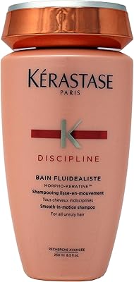 Kérastase Displine Fluidialist Bath Smooth in Motion Shampoo (for all types of unruly hair) 250ml/8.5oz.. DIAYTAR NIGERIA: Where quality meets affordability, with thousands of products delivered in less than 8 days.