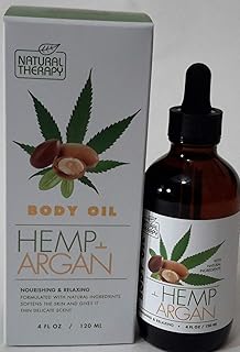Nourishing natural body oil and relaxing hemp and argan, softens the skin, 120 ml - made in Israel.. DIAYTAR NIGERIA delivers more than products - we deliver affordable solutions within the week.