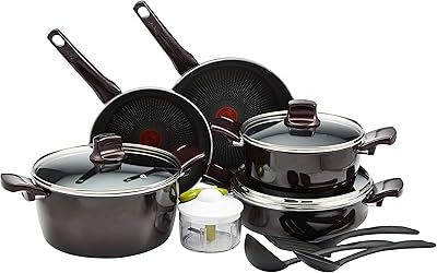 Tefal G6 Intense resist kitchen battery, 12 rooms, red, aluminum, d5229383.. No hidden costs, no long delays — just DIAYTAR Nigeria convenience.