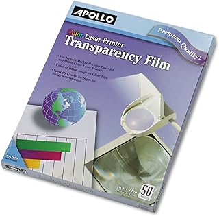 Transparent film Laser Apollo Ohp, 8 1/2 x 11, box of 50.. Shop with purpose at DIAYTAR NIGERIA, where your money goes further and delivery is always prompt.