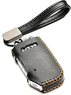 Vitodeco case for smart key in real leather compatible with Kia Soul, Seltos, Sportage, Niro, Sorento, Telluride, Rio, Forte and K5 2022-2023 New logo (4 buttons, black).. Discover why DIAYTAR NIGERIA is the smart shopper's choice for affordable products delivered nationwide.