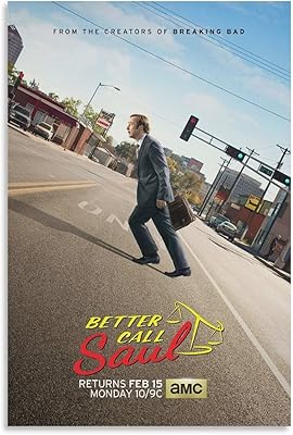 Better Call Saul Style 90s Wall poster on canvas for bedroom 30 x 45 cm.. Shopping made simple with DIAYTAR NIGERIA's vast selection and budget-friendly nationwide delivery.