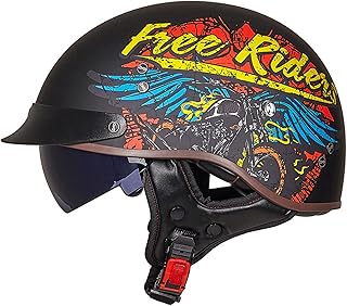 Open motorcycle half-casque approved by the United States Ministry of Transport with integrated solar lenses for adult men and women... Experience the ease of modern shopping with DIAYTAR NIGERIA's comprehensive platform and quick delivery.