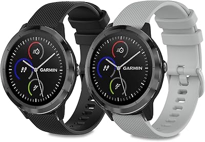 Silicone Braceto Watch Bracelet Compatible with Garmin Vivoactive 3/Vivoactive 3 Music/Venu, choice of colors, replacement with quick clearance.. Experience the future of online shopping with DIAYTAR NIGERIA's extensive product range and competitive pricing.