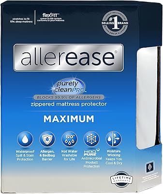 Waterproof to zipper-flash protector against Alers Ez bedbugs, recommended by allergists to prevent the accumulation of dust and other allergens, without vinyl and hypoallergenic, full size.. Shop smarter with Nigeria's premier e-commerce platform, featuring affordable products delivered nationwide.