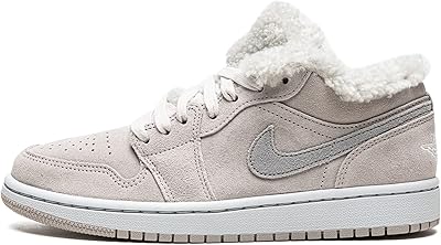 WMNS Air Jordan 1 LOW SE DO0750 002 SHERPA fleece for women - size 6.5W, total gray/white, total gray/white.. DIAYTAR NIGERIA connects you with thousands of products at competitive prices, delivered within a week.