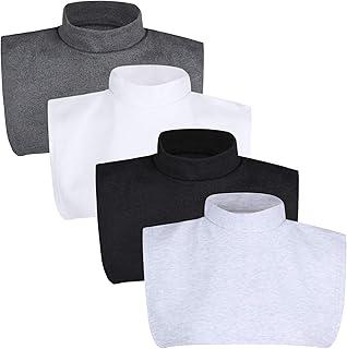 4 pieces False Detachable Colles Dickie Crewneck 16 inch Half High False Collar Logan For Women Men, White, Dark Gray, Gray and Black, Size.. Get the deals you love and the delivery speed you need at DIAYTAR Nigeria.