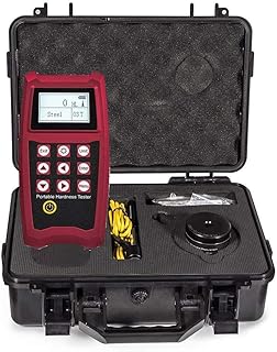 LCD Portable UEE910 hardness tester with Digital Hardness Test Gauge with standard probe with 6 hardness units.. Unlock access to a wide range of products with DIAYTAR NIGERIA's affordable e-commerce platform.