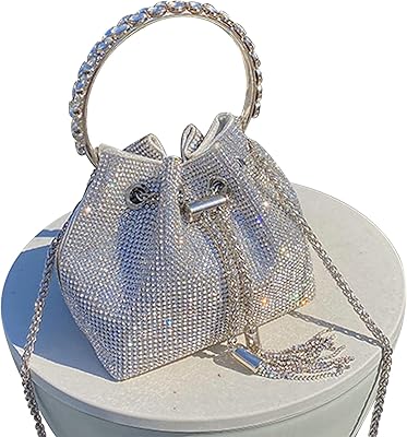 Hitting Topball Topball Bag, Shiny Silver Handbag for Festivals, Clubs and Weddings, Money.. Shop confidently with DIAYTAR NIGERIA's vast product range and budget-friendly nationwide shipping.