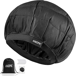 Wireless heating cap for deep packaging - heating cap going to the microwave for steam cooking and hair therapy, internal flax seeds for maximum heat retention (black).. DIAYTAR NIGERIA: Bringing affordable shopping solutions with a diverse product catalog delivered nationwide.