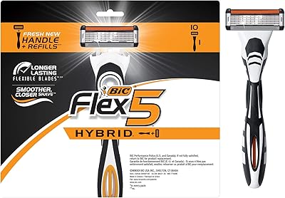 Disposable razor bic titanium flex 5 for men five blades package of 10.. Shop electronics, clothes, and everything in between on DIAYTAR Nigeria.