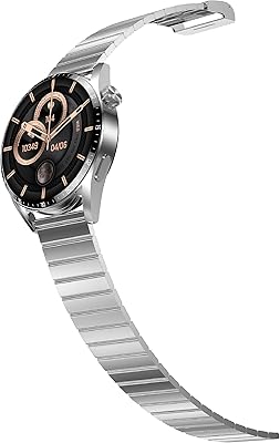 G -Master intelligent watch, stainless steel bracelet, 1.51 inch TFT screen, bluetooth, 10 days of standby, 270 mAh, waterproof IP68, vocal assistant, multiple NFC (stainless silver) - Intelligent green watch.. Shop millions of products across categories on DIAYTAR Nigeria — delivered right to your door.