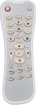 Vinabty remote control remote control for Optoma HD146x HD141X HD143X HD142X HD26 GT1080 HD28HDR GT1080HDR GT1080HDRX HD39HDRX CINEMAX D2 UHD38 EH412.. DIAYTAR NIGERIA delivers affordability and convenience to your doorstep within 8 days of purchase.
