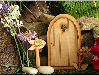 Fairy garden decor, small miniature wooden door ornaments, Narnia 3D door assembly kit craft crafts, Fairy door decoration - light in black, Fairy door windows.. Shop the smart way with DIAYTAR NIGERIA's extensive selection and budget-friendly nationwide delivery.