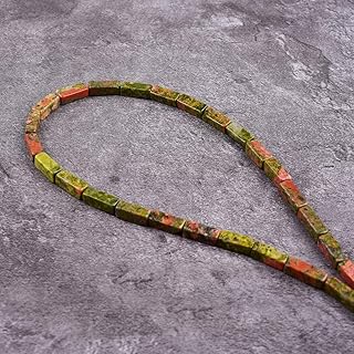 Asinglo 30 pieces 4x13mm natural unakite jaspe Bulk pearls energy tube energy height for the manufacture of 15.5 inch braid jewelry.. DIAYTAR NIGERIA: Your trusted partner for affordable online shopping with reliable delivery timeframes.