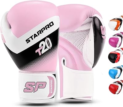 StarPro Junior T20 boxing gloves | Blue pink and white | Training and race for young boxers, fitness and boxer | For children 118 ml.. Your complete shopping solution, DIAYTAR NIGERIA offers extensive choice with competitive prices and delivery.