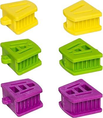 6 blocks of silicone bite, multi-tail-to-children's mouth opening blocks for keeping the teeth, l, m and s.. From big brands to everyday basics — DIAYTAR Nigeria has you covered.
