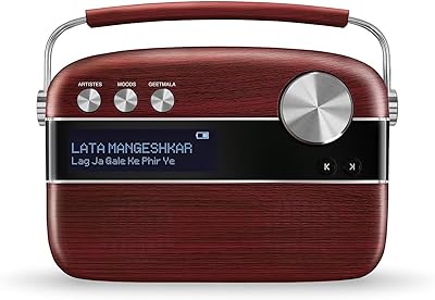 Srigama Indian Caravan SC03 Srigama Digital Music Reader - Red Cherry Wood (1 pack).. DIAYTAR NIGERIA: Where every shopping need is met with affordable prices and timely delivery.