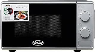 TERM microwave 20 liters with mechanical control, 6 power levels, push button holder, outbreak option, silver, 1 year warranty, termw200gs.. From fashion to electronics, DIAYTAR Nigeria brings it all to your doorstep — fast, easy, and affordable.