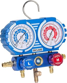 Inclake R134A, High Low Pressure Manometer R12 Without Pipe, Ca Fréon charging kit for car.. DIAYTAR NIGERIA brings the nation's largest product catalog to your doorstep at prices you'll appreciate.