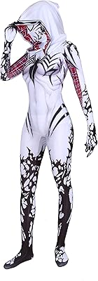 Cosplay costume Gwen Stacy in the Gwenom Body Halloween Fabric Hallowex spider verse in spandex fabric.. DIAYTAR NIGERIA: Where every Nigerian finds what they need at prices they can afford, delivered promptly.