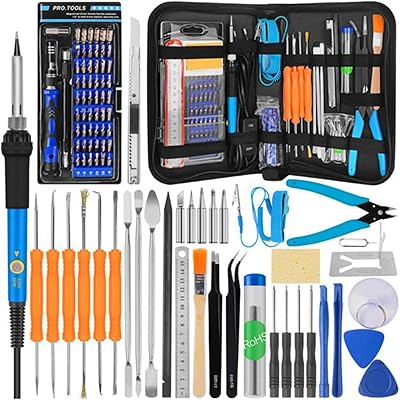 Electric welding iron with adjustable beauty temperature 90W 220V with screwdriver mobile repair tool kit 60 in 1 bag of bag repair tools.. Experience the ease of modern shopping with DIAYTAR NIGERIA's diverse marketplace delivered promptly.