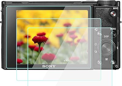 RX100 VII Screen Protector for Sony DSC-RX100M7 RX100M6 RX100M5 RX100V, A7RIV A7RIII A7III A7M2, Wh1916 Tempered glass protection cover (3).. DIAYTAR NIGERIA: Where countless products meet affordable prices and reliable nationwide shipping.