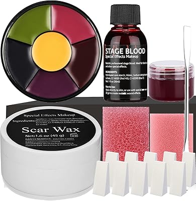 Sea Beauty Halloween SFX Rack Sea Makeup Kit Confusions 6 Colors With False.. Your shopping dreams realized through DIAYTAR NIGERIA's affordable platform with reliable delivery times.