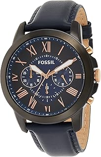 Fossil quartz watch for men - analog display and leather bracelet fs5061ie.. Buy better with DIAYTAR Nigeria — the ultimate e-commerce platform in Nigeria.