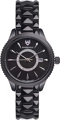 Watch for women swiss eagle, analog, stainless steel bracelet - (SE -9167), M.. DIAYTAR NIGERIA brings affordable shopping to every Nigerian home with delivery in just 5-8 days.