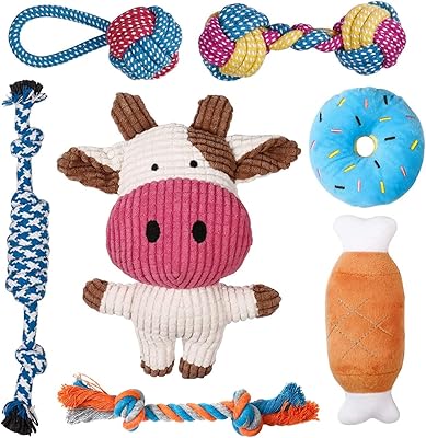 Storial aggressive chewing toys for small dogs 7 pieces of rope toys.. DIAYTAR NIGERIA: Bringing affordable shopping solutions with a diverse product catalog delivered nationwide.