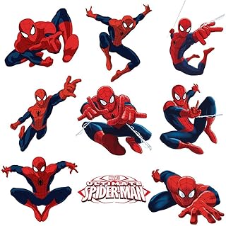 Spider-man poster set for child bedroom wall decoration | Decosh Ultimate Spider-Man, party decoration, wall sticker to take off and stick.. DIAYTAR NIGERIA brings the marketplace home to you with affordable prices and delivery in 5-8 days.